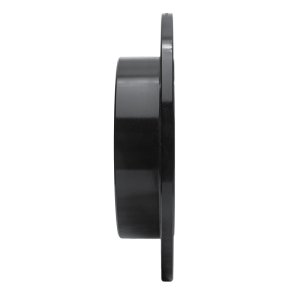 Jeep Wrangler Brake Rotor (1) - Rear Right - R1 Concepts - Drilled & Slotted - Black - `03-`07